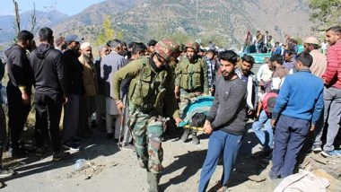 India News | J-K: Indian Army Conducts Swift Rescue Operation in Doda After Bus Accident