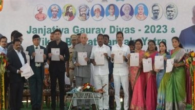 India News | Andhra Governor Nazeer Participates in Janjatiya Gaurav Divas