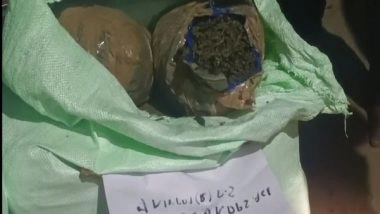 India News |  Police Seize Consignment of Ganja in Andhra Pradesh's Anakapalli, 4 Held
