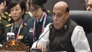 World News | Rajnath Singh Reiterates India's Commitment to Freedom of Navigation, Overflight and Unimpeded Lawful Commerce in International Waters