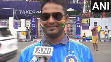 Sports News | CWC 2023: Fan Wants 'India Vs Australia' in the Finals Ahead of Second Semi-final Match