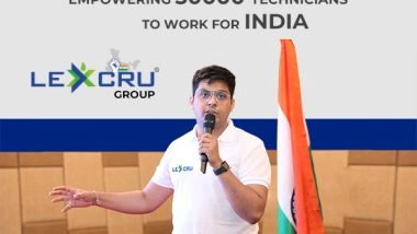 Business News | Lexcru Water Tech Surges with 50,000+ Technician Sign-Ups: Revolutionizing the Industry