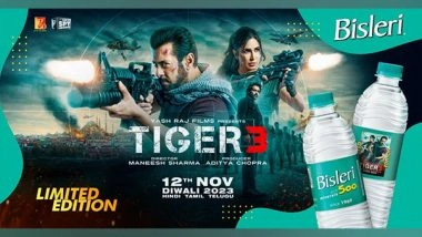Business News | Bisleri Elevates Its Brand Love Story Nationwide with Tiger 3