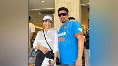 Entertainment News | Madhuri Dixit, Shriram Nene Congratulate Team India for Win Against New Zealand