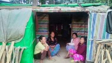 India News | Want to Go Back but Too Scared to Do So, Say Refugees Who Fled Air Strikes, Violence in Myanmar