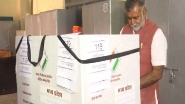 India News | Union Minister Prahlad Patel, Other BJP Star Candidates Cast Their Vote as Polling Continues in MP