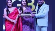 Business News | Tapas Biswas (Founder Leader Of Renatus Wellness) and Wife Angita Biswas Receive Award from Actress Madhuri Dixit at Indo Global Business Awards