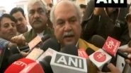 India News | MP Assembly Polls: Union Minister and BJP Candidate Narendra Singh Tomar Casts Vote, Says There is a BJP Wave in State
