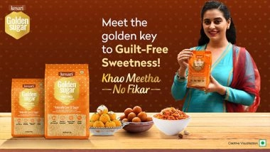 Business News | Kesari Golden Sugar Unlocks a Sweet Secret, Promoting a Healthier Life with #KhaoMeethaNoFikar