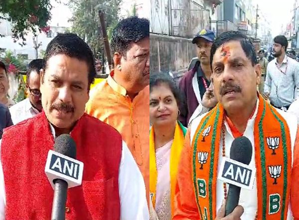 India News | Madhya Pradesh Assembly Polls: After Casting Vote, Ujjain MP Anil Firojiya Urges Public to Exercise Their Franchise