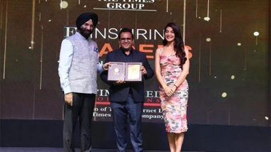 Business News | ET Inspiring Leaders 2023 Recognizes Naman Jain for Promoting Progressive Learning in India