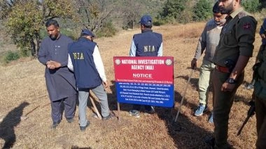 India News | J-K: NIA Attaches Four Properties in Poonch