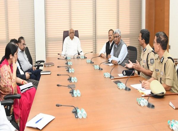India News | Gujarat CM Chairs High-level Meet, Reviews Security Measures Ahead of ICC World Cup Final