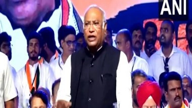 India News | Congress Steps Up Attack on BRS in Telangana; Kharge Calls KCR 'PM Ka Baap'