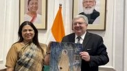 World News | MoS Lekhi, Greek Diplomat Discuss Enhanced India-Greece Collaboration
