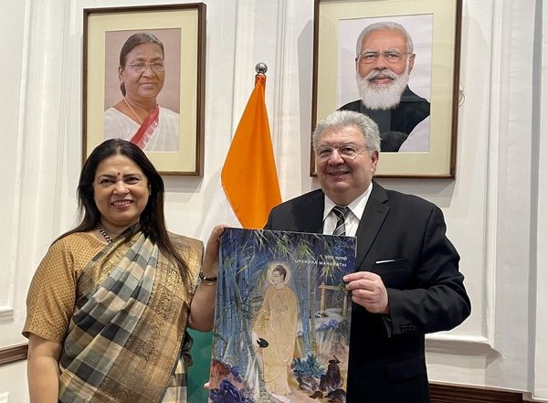 World News | MoS Lekhi, Greek Diplomat Discuss Enhanced India-Greece Collaboration