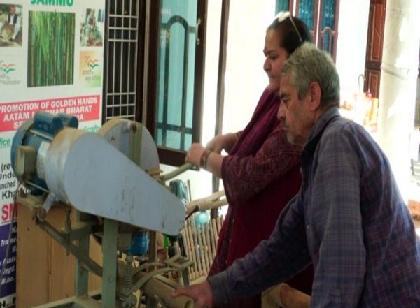 India News | Udhampur Couple Revives Traditional Bamboo-craft Art Form with J-K Govt's Karkhandar Scheme
