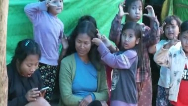 India News | Unpredictable Situation at Border Worries Myanmar Refugees Seeking Shelter in Mizoram