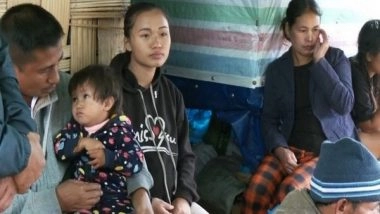 India News | Myanmar Refugees in Mizoram Get Support from State Government and NGOs After Fleeing Air Strikes at Border