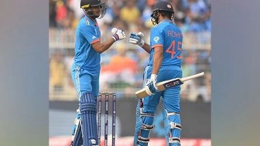 Sports News | ICC CWC 2023: Aggressive Team India Led by 'Hitman' Rohit Sharma Dominates Strike Rate Charts