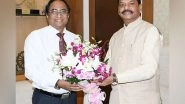 India News | AIIMS Bhubaneswar Executive Director Calls on Odisha Governor