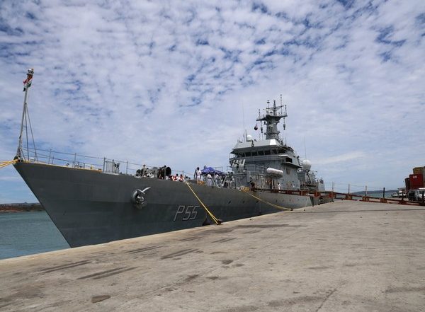 World News | INS Sharda Visits Port Antsiranana, Madagascar to Strengthen Ties of Friendship