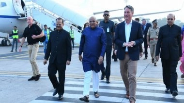 India News | Australian Deputy Prime Minister Richard Marles Arrives in Ahemdabad to Attend Cricket World Cup Final