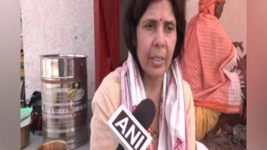 India News | Cricketer Ishan Kishan's Mother Offers 'arghya' to Sun, Prays for India's Victory