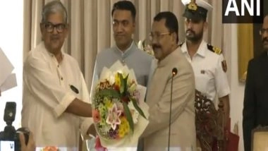 India News | Goa: Ex-Congress Leader Aleixo Sequeira Takes Oath as Cabinet Minister Replacing Nilesh Carbal