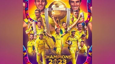 Sports News | Travis Head's Explosive Ton Helps Australia Win 6th WC Title, India's Wait for ICC Trophy Continues