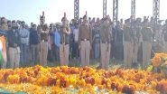 India News | ITBP Head Constable Joginder Singh Killed in IED Explosion Cremated with Military Honours