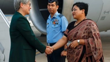 World News | Australian Foreign Minister Penny Wong Arrives in India for 2+2 Dialogue