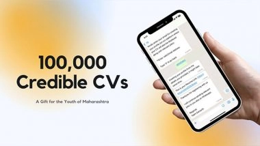 Business News | Mangal Prabhat Lodha Gifts AI-generated Credible CVs to the Youth of Maharashtra This Diwali