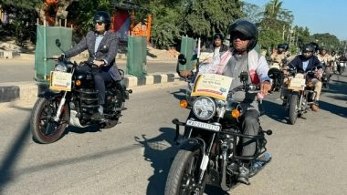 India News | Assam Transport Minister Takes Part in Road Safety Awareness Bike Rally