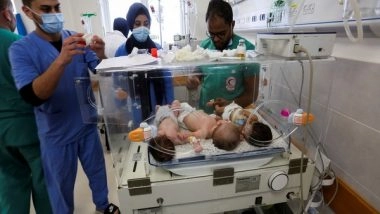 World News | Thirty-one Children Evacuated from Al-Shifa Hospital in Gaza, to Be Moved to Egypt