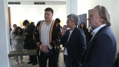 World News | Foreign Minister Wong Attends Showcase of First Nations Art at Australian High Commission in Delhi