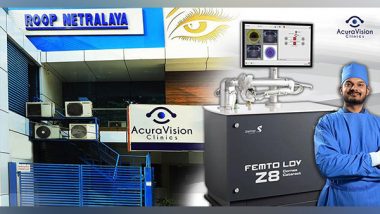 Business News | AcuraVision Clinics (Roop Netralaya): Leading the Way in Refractive Surgery with Advanced Lenticule-Based Technology