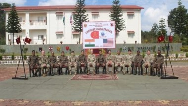 World News | Meghalaya: India-US Joint Exercise Vajra Prahar Commences in Umroi