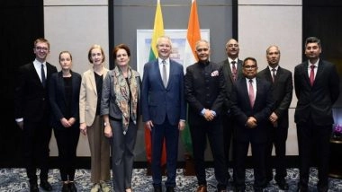 World News | India, Lithuania Discuss Multilateral Issues Including UNSC Reforms