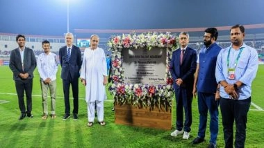 Sports News | Odisha CM Patnaik Inaugurates AIFF-FIFA Talent Academy in Bhubaneswar