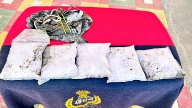 India News | BSF Troops in Joint Operation with Punjab Police Recover 5.29 Kg of Contraband from Amritsar