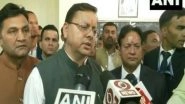 India News | Silkyara Tunnel Collapse: Uttarakhand CM Says He is Hopeful of Workers Coming out Safely