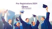 Business News | RICS SBE, Amity University, Opens Pre-Registration for the 2024 Admission Session