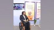 India News | Paralympic Athlete Deepa Malik Visits 42nd IITF, Reiterates PM Modi's Dream of Achieving TB-free India