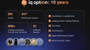 Business News | IQ Option: 10 Years of the Ultimate Trading Experience