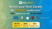 Business News | Transforming Tech Careers: HeyCoach Leads the Way in MAANG Interview Mastery