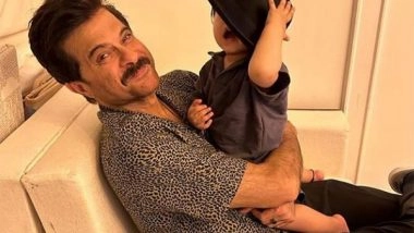 Entertainment News | Anil Kapoor Feels His Grandson Vayu Looks Better in Hat