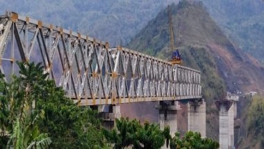 India News | Indian Railway Noney Bridge on Verge of Completion, Crucial for Connectivity in North-East Region