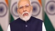 World News | We Condemn Terrorism and Violence: PM Modi at Virtual G20 Summit