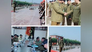 India News | JK: IGP Kashmir Chairs Security Review Meeting in Kulgam
